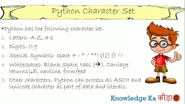 Lesson 2 Python Fundamentals (Character Set) смотреть онлайн