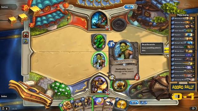 Hearthstone - Powned Tournament Round 1 Paladin vs Shaman смотреть онлайн