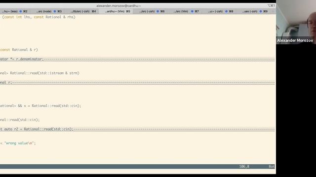 ITMO C++ 2022: Lecture 05.a смотреть онлайн