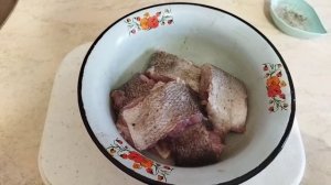 Щокур (Чир) жареный, как пожарить рыбу.