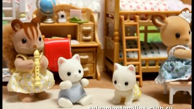Сильвания Фемилис 3-х этажный дом Sylvanian Families смотреть онлайн