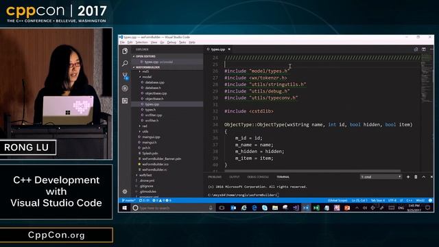CppCon 2017: Rong Lu “C++ Development with Visual Studio Code” смотреть онлайн