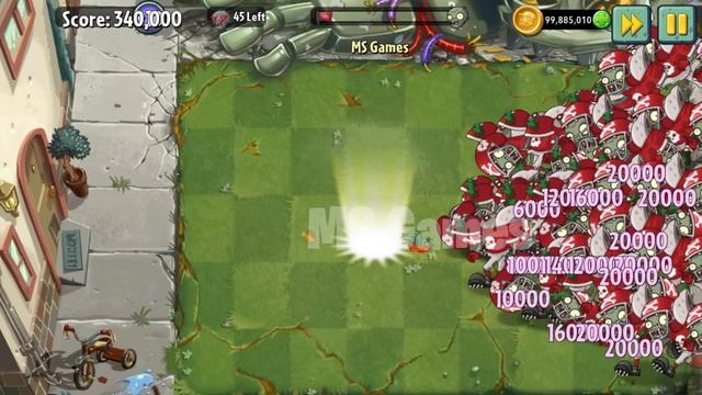 PvZ 2 Power Up INFINITE - Every Plants Max Level Vs 50 Modern All Star Zombies смотреть онлайн