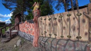 забор из арт-бетона