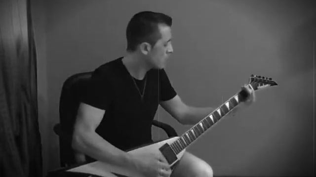 jackson Randy Rhoads + Line 6 Pod HD500x solo Evans Blue - Beyond the stars смотреть онлайн