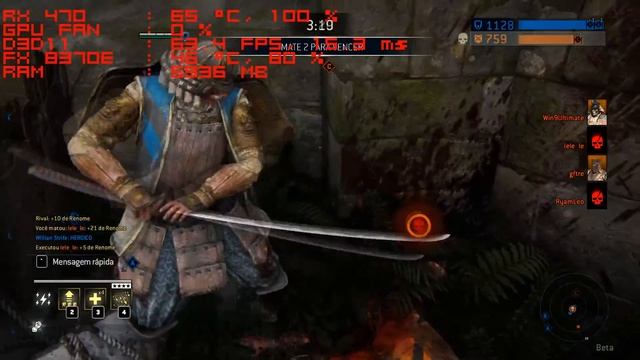 For Honor (FX 8370E + RX 470) 1080p Benchmark смотреть онлайн