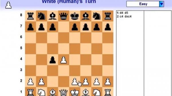 УРОКИ ШАХМАТ # 4 (ферзёвый гамбит начало )