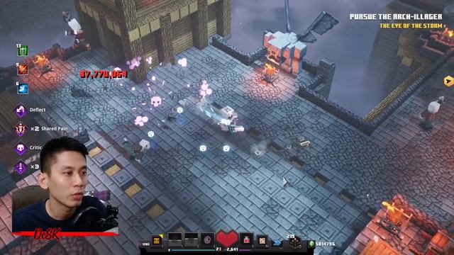 The Starless Night Build with Void Strike, Deals 100+ Million Damage Easily, Minecraft Dungeons смотреть онлайн