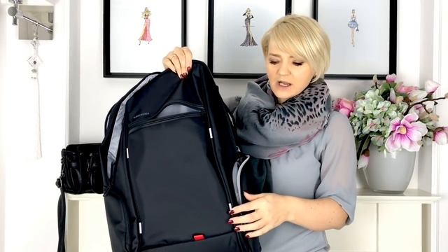 ?Крутой городской рюкзак для ноутбука с USB портом ? 15"17" KINGSONS ?№149 laptop backpack смотреть онлайн