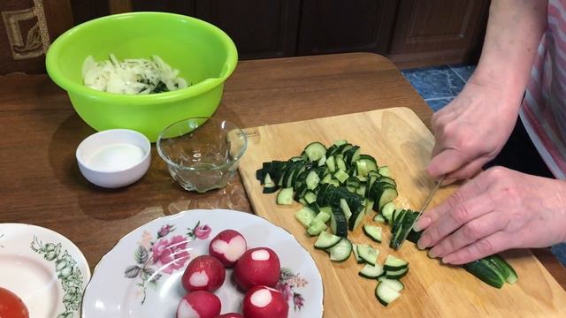 Салат из овощей Vegetable Salad смотреть онлайн