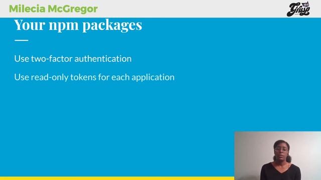 The Security Toolbox For Node | Milecia McGregor | nodejsday 2020 смотреть онлайн
