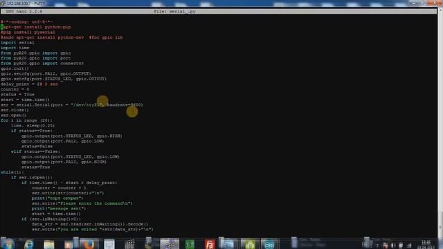 ORANGE PI ZERO UART + GPIO CONTROL смотреть онлайн
