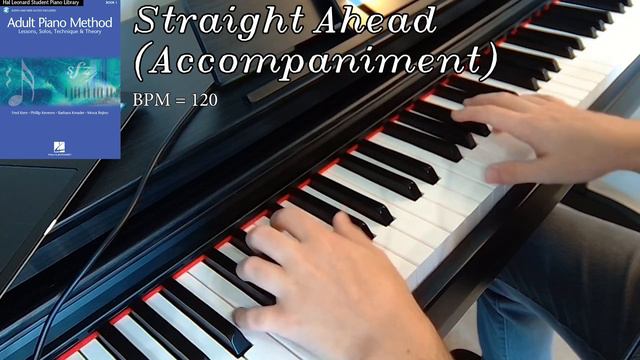 STRAIGHT AHEAD || Hal Leonard Adult Piano Method Book 1 смотреть онлайн