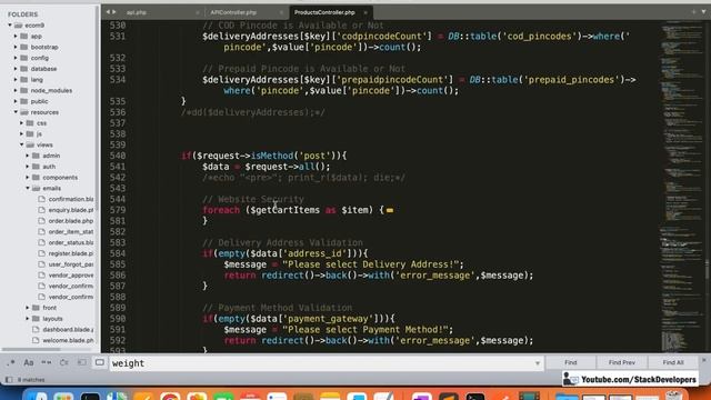 #45 React JS Tutorial with Laravel | Place Order API | COD Order Placement смотреть онлайн