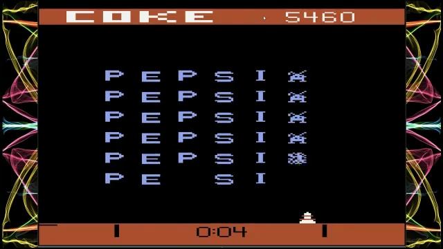 Pepsi Invaders (2600) смотреть онлайн