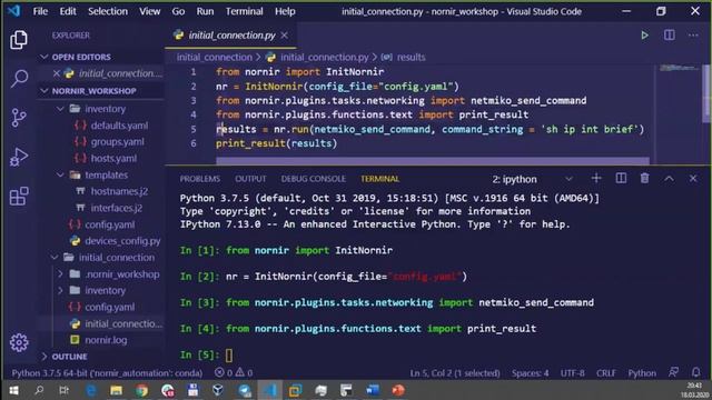 Russian Cisco Community Live Event- Network Automation Basics With The Nornir Framework