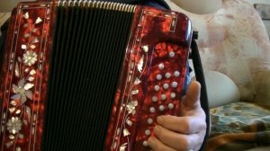 Домик у дороги,видеоразбор на гармони.