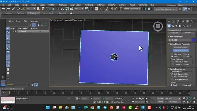 Creare buchi su un solido con Autocad 3ds Max смотреть онлайн
