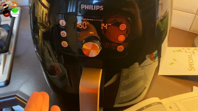 Philips Premium Airfryer XXL : grilling fresh salmon : zalm grillen смотреть онлайн