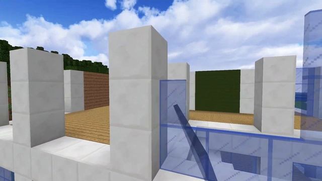 Большой ДОМ ХАЙ-ТЕК - Дом миллионера в майнкрафт смотреть онлайн