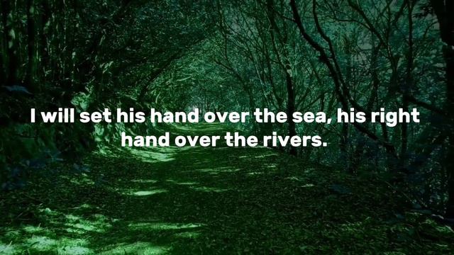 Psalm Chapter 89 (With words)| I will sing of the Lord's love forever | The Powerful Prayer in bibl смотреть онлайн