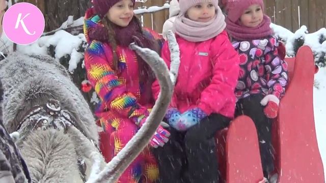 ?К деду морозу за подарком/Усадьба деда мороза/Резиденция деда мороза в Воронеже/Баба яга Воронеж смотреть онлайн