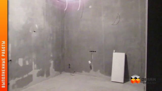 Механизированная штукатурка стен в квартире на площади 138 м2. Отзыв клиента. смотреть онлайн