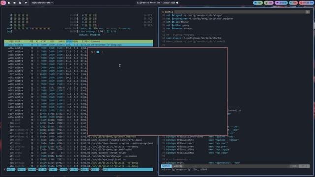 Sway Window Manager | Wayland | Archcraft | Workflow смотреть онлайн