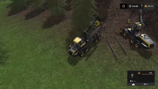 Farming Simulator 2017 Прохождение Часть 21 Лесоповал 2 смотреть онлайн