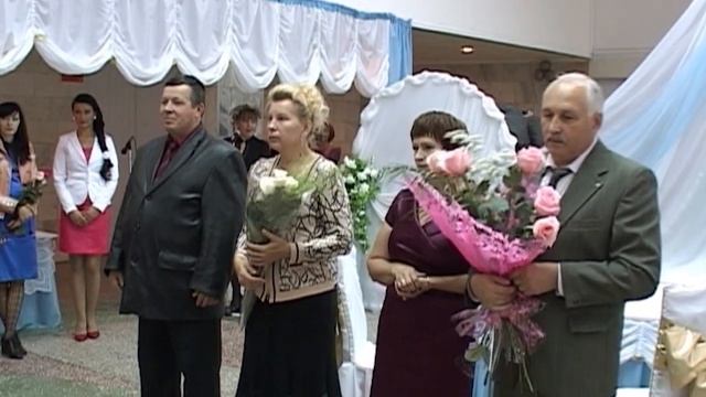 Роспись в загсе, торжественная церемония, поздравление смотреть онлайн