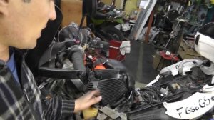 Замена масла в мотоцикле BMW GS650F