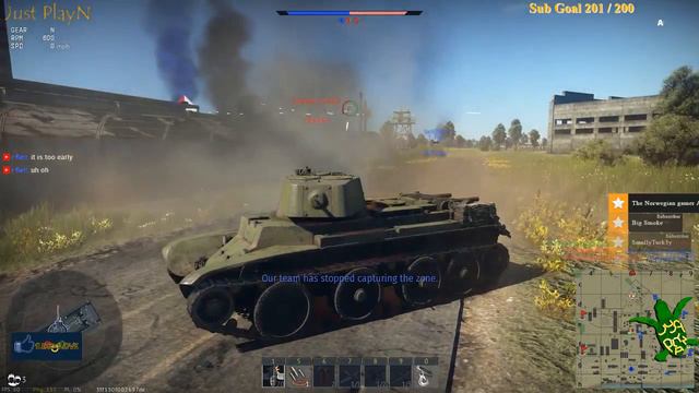 War Thunder / TANKS / Arcade / MP / on PC / 2/3/18 смотреть онлайн