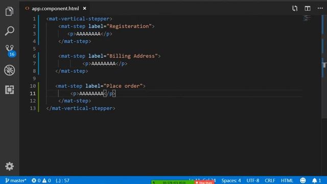 14 Angular Material Stepper смотреть онлайн