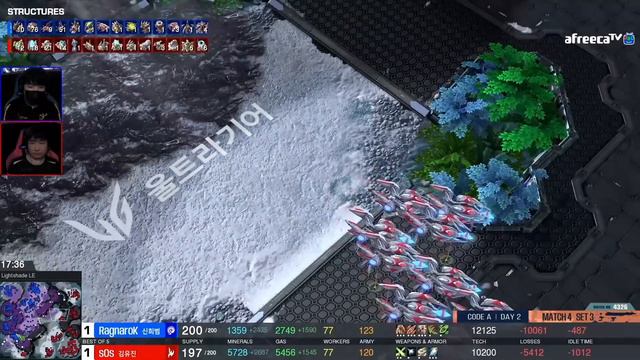 [2021 GSL Season 3] Code A | Матч 4: Ragnarok (Z) vs. sOs (P) смотреть онлайн