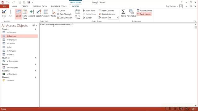 Advanced Microsoft Access 2013 Tutorial | Generating A Union Query In Access смотреть онлайн