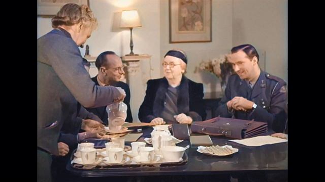 Koningin Wilhelmina In Londen Gedurende WO-II In Kleur!