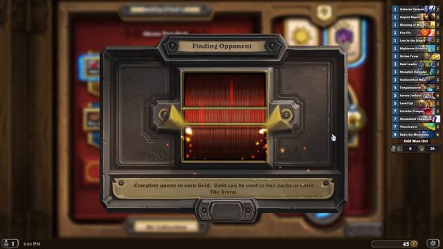 HEARTHSTONE - Odd Paladin (new meta) - post nerf смотреть онлайн