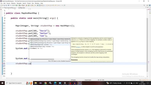 Map and HashMap Program in Java for Interview | Java Tutorial in Hindi смотреть онлайн
