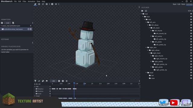 Your Custom Blockbench Animation - Competition Winner Announcement - Animated Minecraft 3D Model смотреть онлайн
