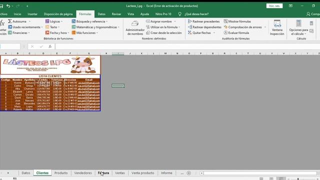 Lacteos Lpg Excel BUSCARV смотреть онлайн