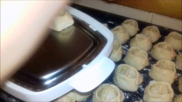 Готовим манты , в кругу семьи . смотреть онлайн