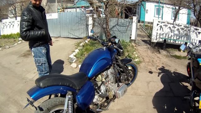Тюнинг мотоцикла "Днепр" смотреть онлайн