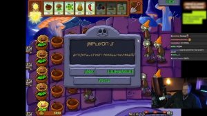 T2x2 ИГРАЕТ В Plants vs. Zombies С ХАРД МОДОМ #8