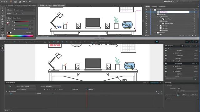 The desk: dynamic interactive SVG animations with the Archer Editor смотреть онлайн