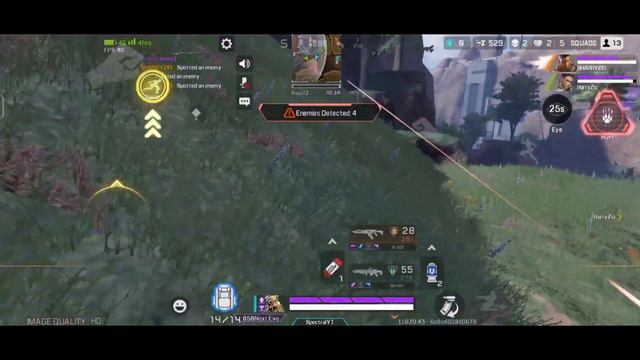 Bloodhound fights| Apex legends mobile. смотреть онлайн