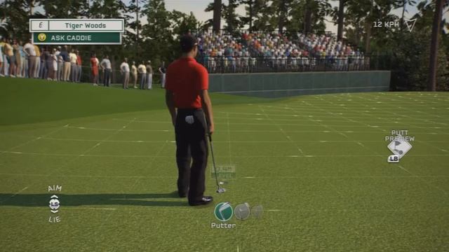 Tiger Woods PGA Tour 13 demo gameplay смотреть онлайн