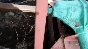 Поставил опорные колёса на фрезу , тестирую .