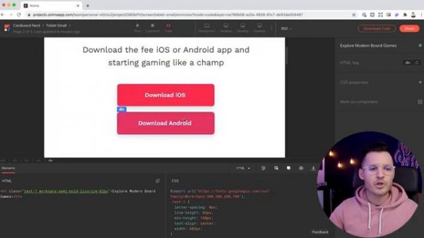 Beautiful Code with Anima App
