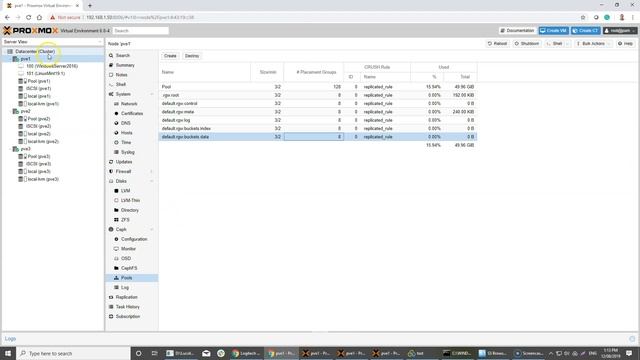 Proxmox VE and LucidLink Filespace with Ceph Object Storage daemon and RADOS S3 compatible endpoint смотреть онлайн