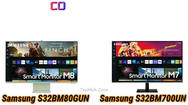 Samsung M8 32" Smart Monitor vs Samsung M7 32" Smart Monitor Comparison. смотреть онлайн